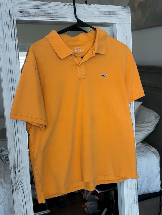 Vineyard Vines Other - Vineyard Vines Men's Mustard Polo Shirt